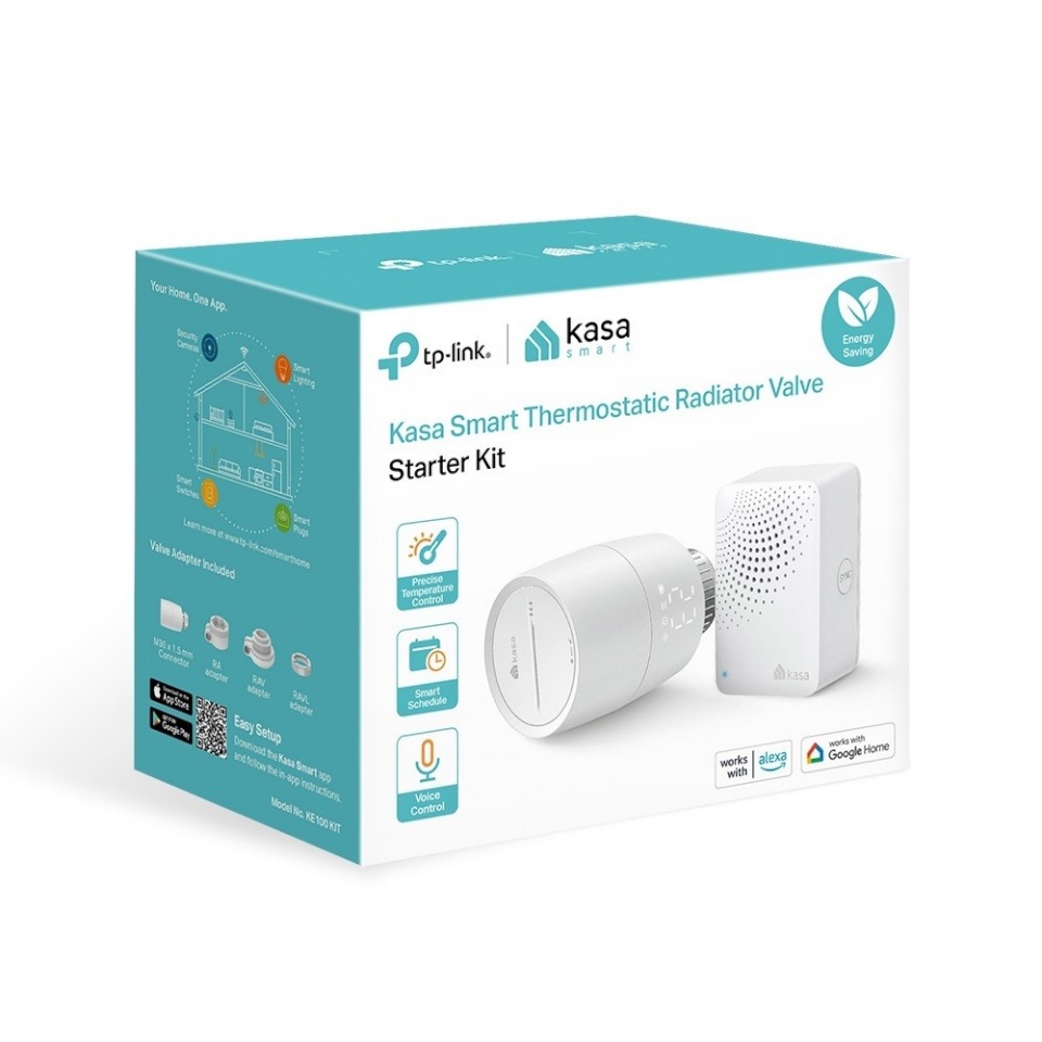 TP-Link termostaat KE100 KIT Smart Thermostatic Radiator Valve