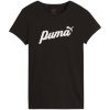 Puma T-särk naistele Ess+script must 679315 01 suurus S