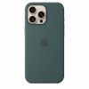 Apple kaitsekest iPhone 16 Pro Max Silicone Case with MagSafe - Lake Green, tumeroheline