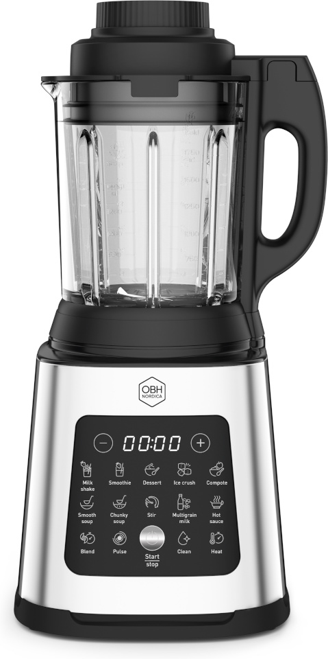 OBH Nordica blender Perfectmix CookBlender, roostevaba teras/must