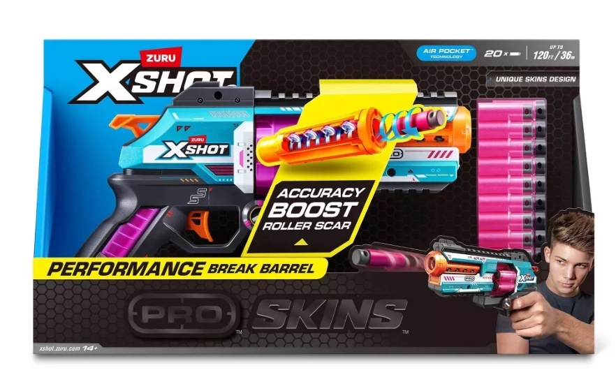 XSHOT mängupüstol PRO Spinshot, 36906