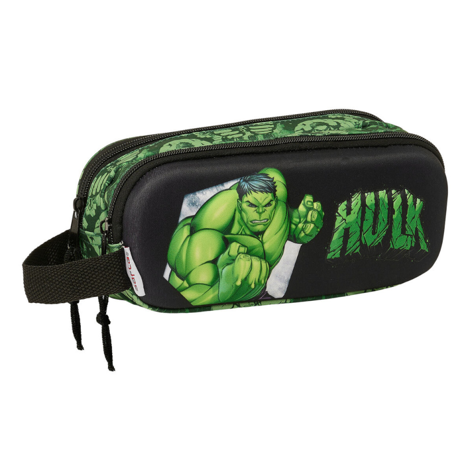 Hulk kahe sahtliga pinal must roheline 21x8x6cm 3D