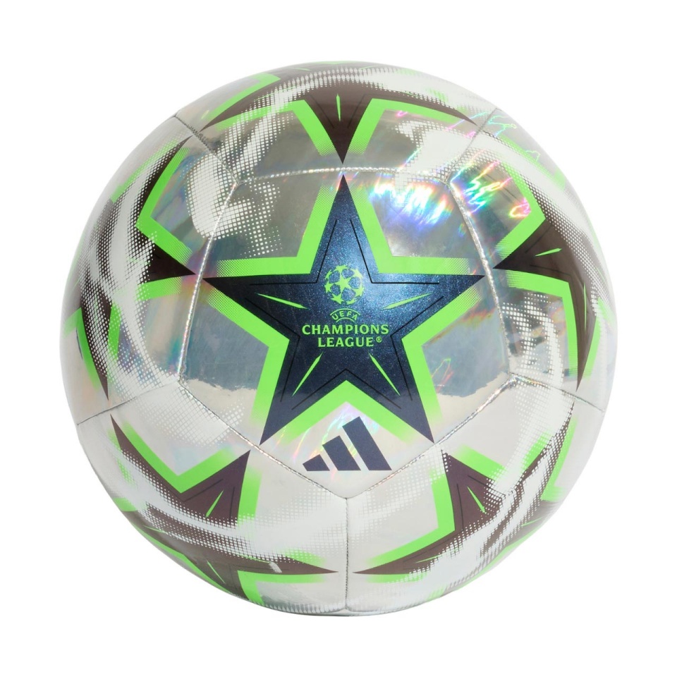 adidas UCL Training 26/27 League Stage Foil Silver/Black/Green KE9774 Football 3
