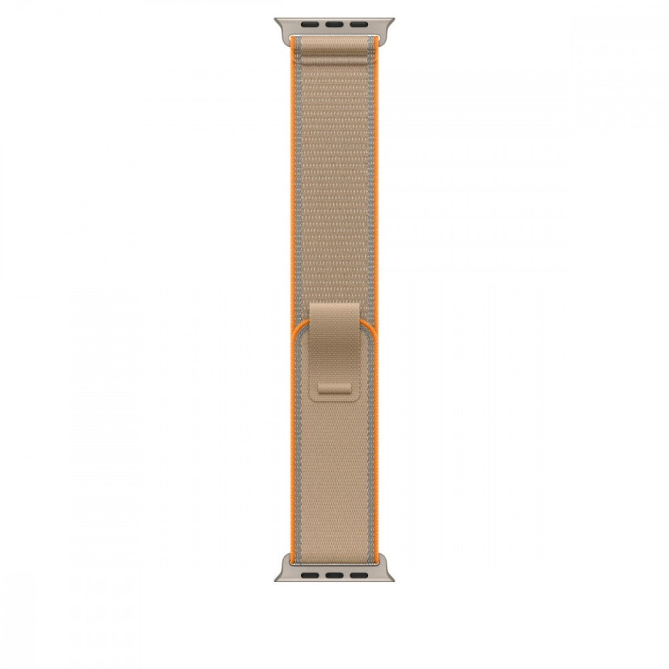 Apple kellarihm Watch 49mm Sand Trail Loop - M/L - Natural Titanium Finish