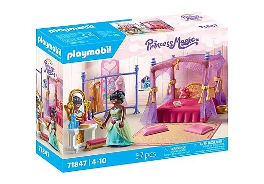 Playmobil klotsid 71847 Princess Magic 71847 Bedroom with Dressing Room