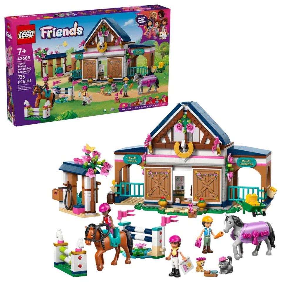 Lego klotsid FRIENDS 42688 Horse Stable and Riding Academy