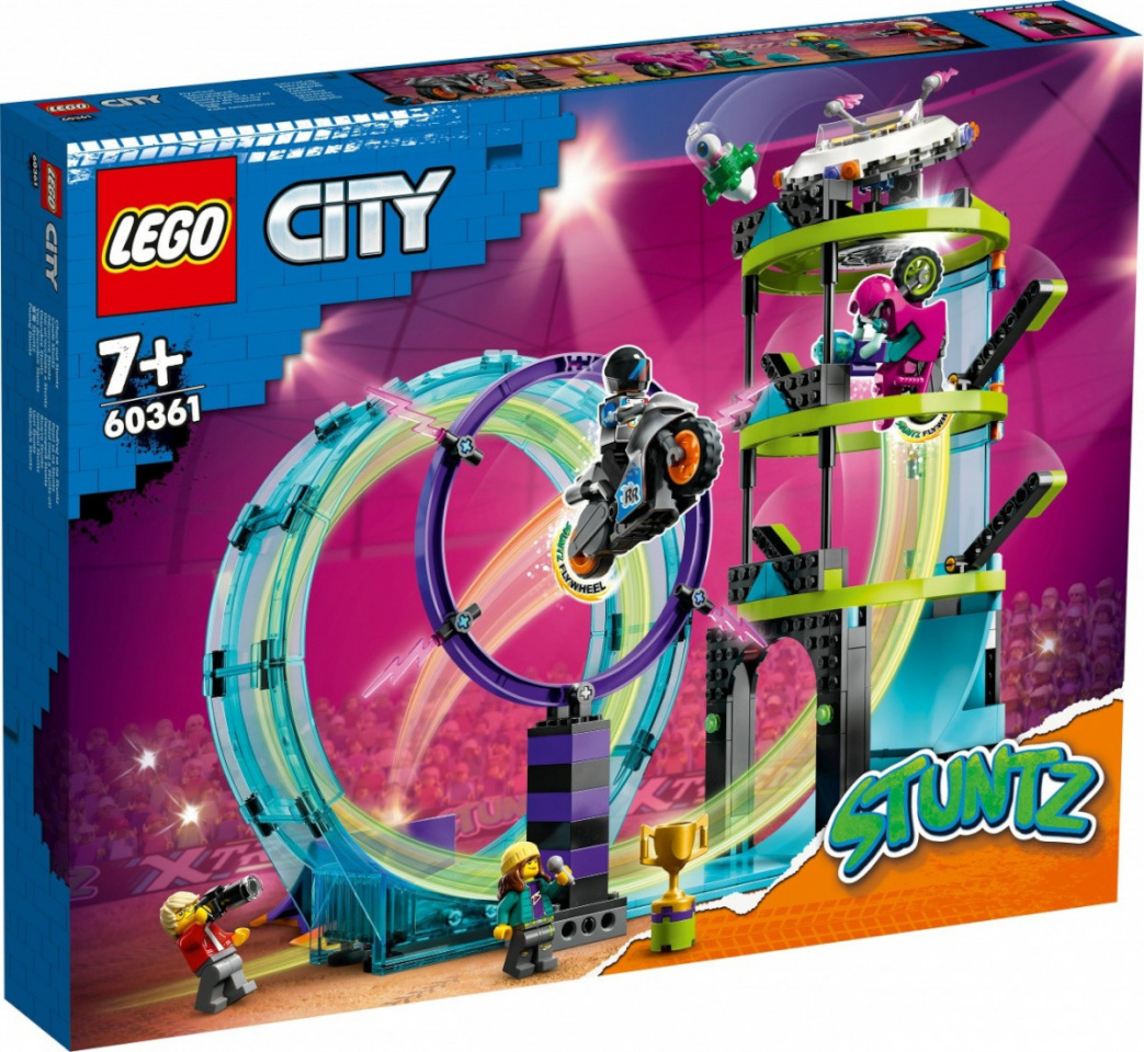 LEGO klotsid City 60361 Ultimate Stunt Riders Challenge