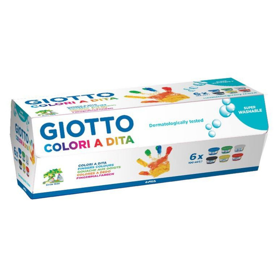 Giotto Näpuvärv mitmevärviline 6tk 100ml