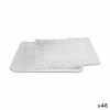 Algon Food Tray Set valge Ristkülikukujuline 3tk 18,5x25,5x1,5cm (48tk)