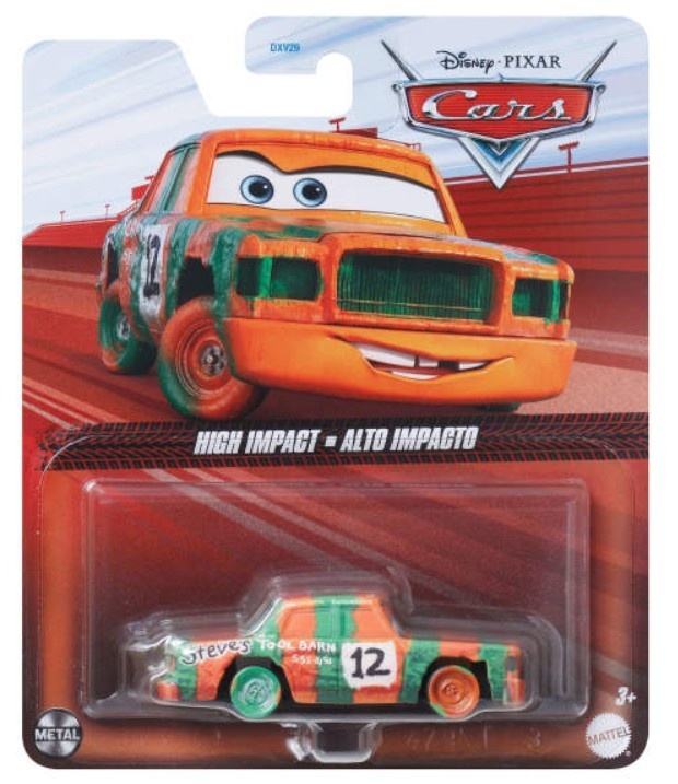 Mattel DXV29/JGP03 Pojazd Cars DC HIGH IMPACT C3