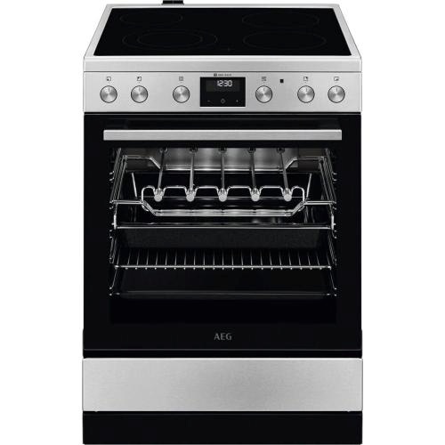 AEG elektripliit CCB6443NBM , 4 x Hilight, elektriahi, 60 cm, roostevaba teras