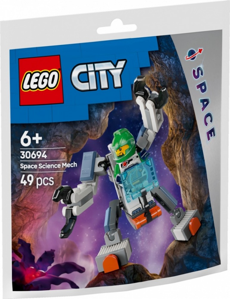 Lego klotsid Bricks City 30694 Space Science Mech