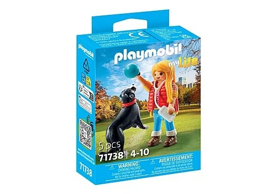 Playmobil klotsid 71738 My Life 71738 Woman with Mountain Dog