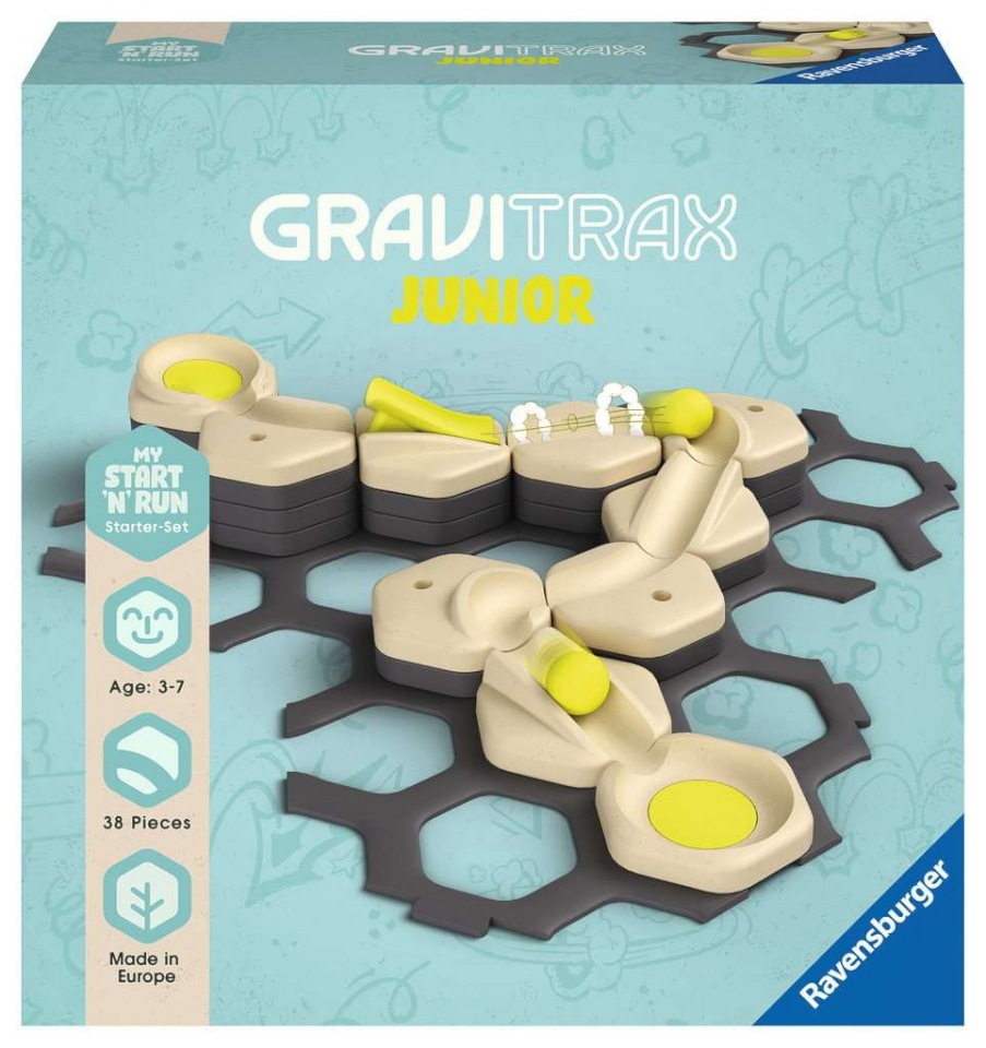 Ravensburger kuulirada GraviTrax Junior Starter-Set S Start & Run