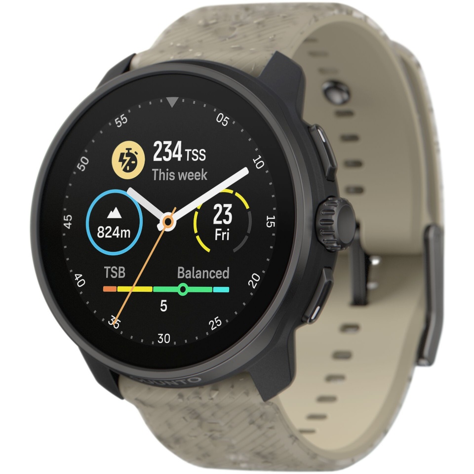 Suunto pulsikell Race S Gravel Gray