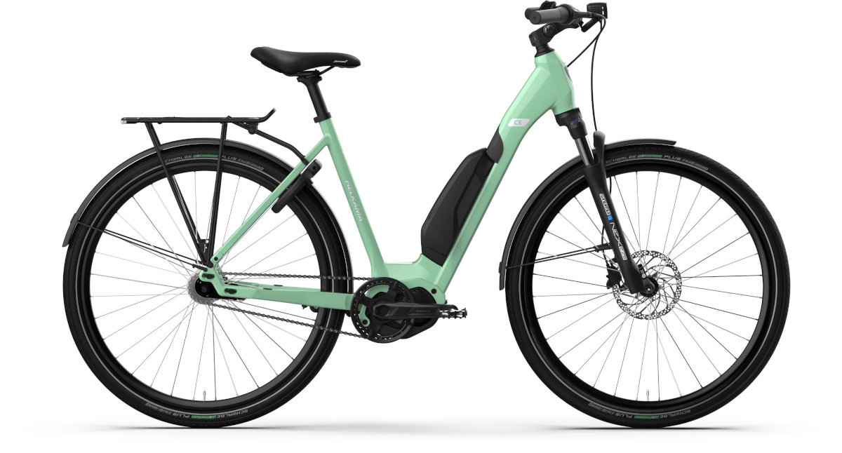 Helkama elektrijalgratas CE, 48cm, 7-käiguline, laguuniroheline