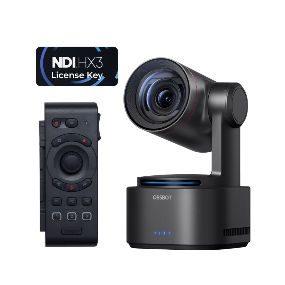 OBSBOT konverentsikaamera Tail 2 Remote Combo Production Camera