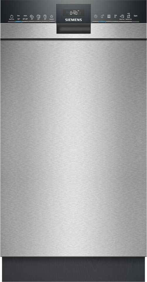Siemens nõudepesumasin SR43ES25ME iQ300, 45 cm, harjatud roostevaba teras