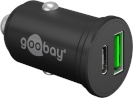 Goobay 61739 Dual-USB Car Fast Charger USB-C PD, 45 W