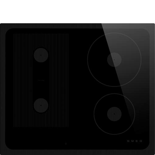 SMEG pliidiplaat SI1M24644D Musa, 4 x induktsioon, 60cm, lõigatud serv, must