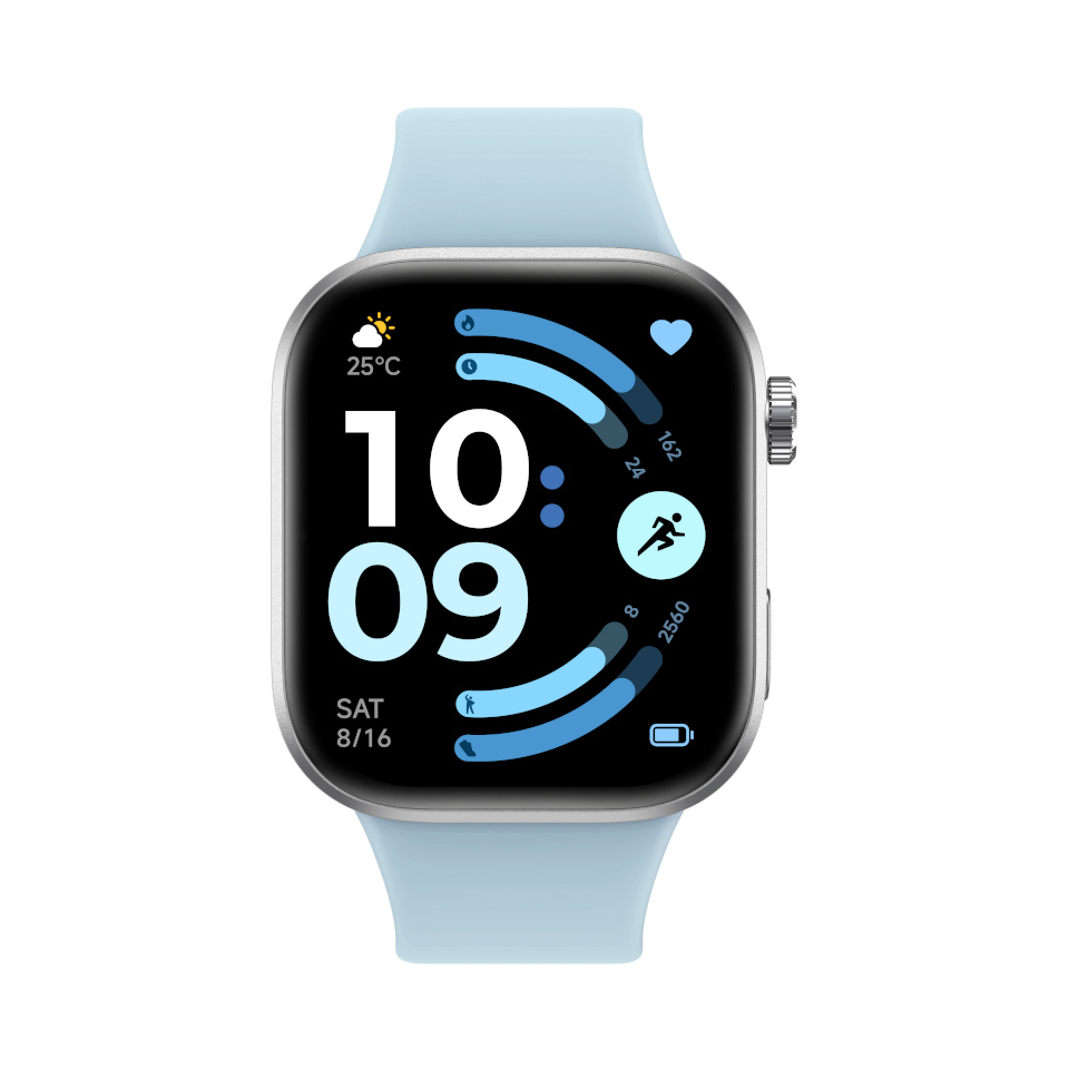 Xiaomi REDMI Watch 6 | Smart watch | GPS (satellite) | AMOLED | 2.07" | Waterproof | Glacier sinine