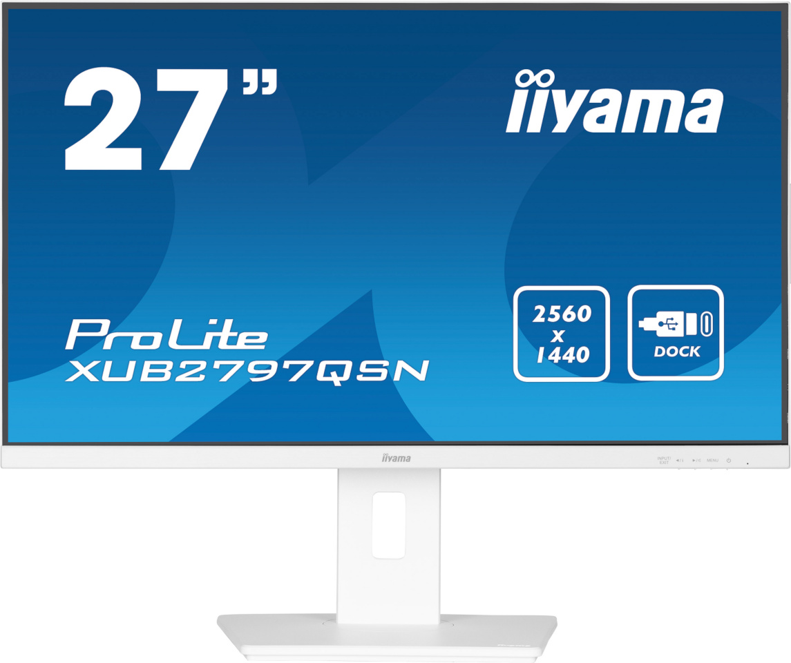 iiyama monitor 68.5cm (27") XUB2797QSN-W2 16:9 HDMI+DP+USB-C