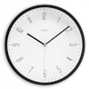 Hama seinakell Capri Wall Clock, 25cm, must