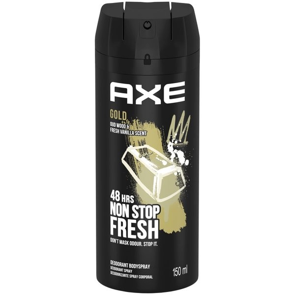 Axe deodorant Gold 150ml, meestele