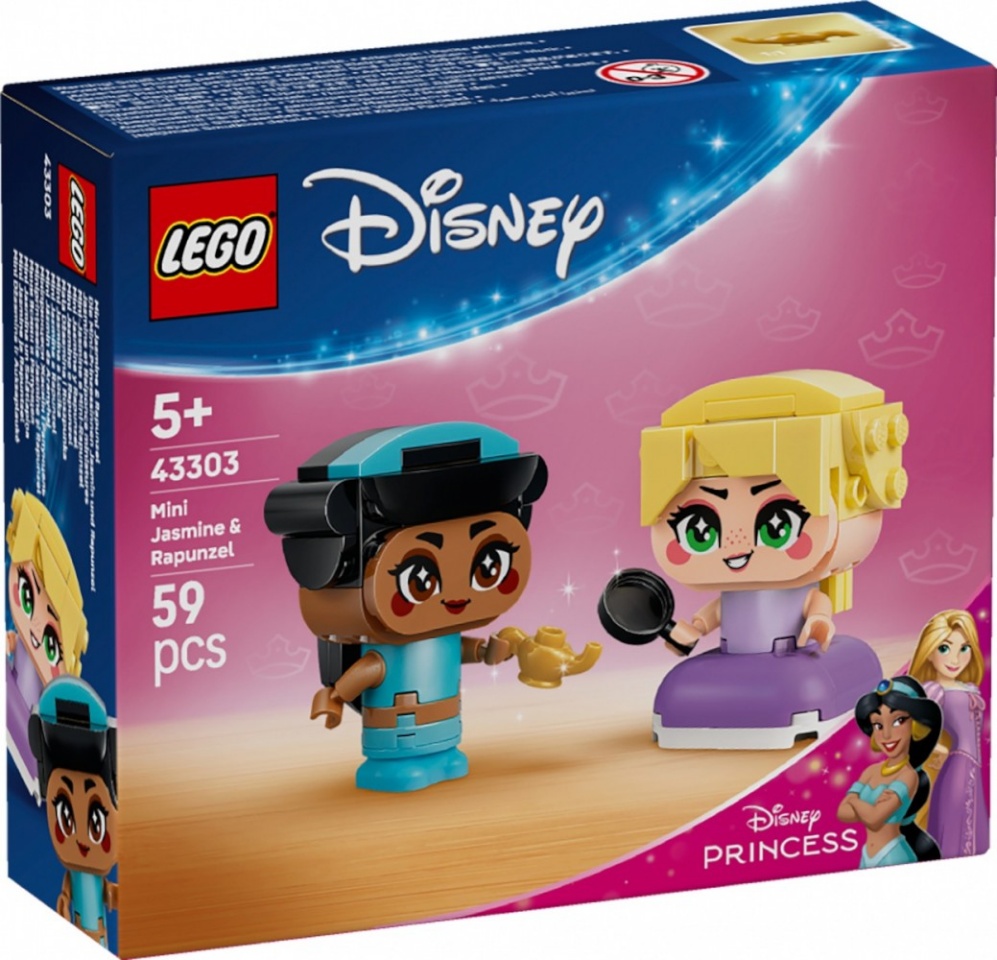 Lego klotsid Blocks Disney 43303 Jasmine and Rapunzel