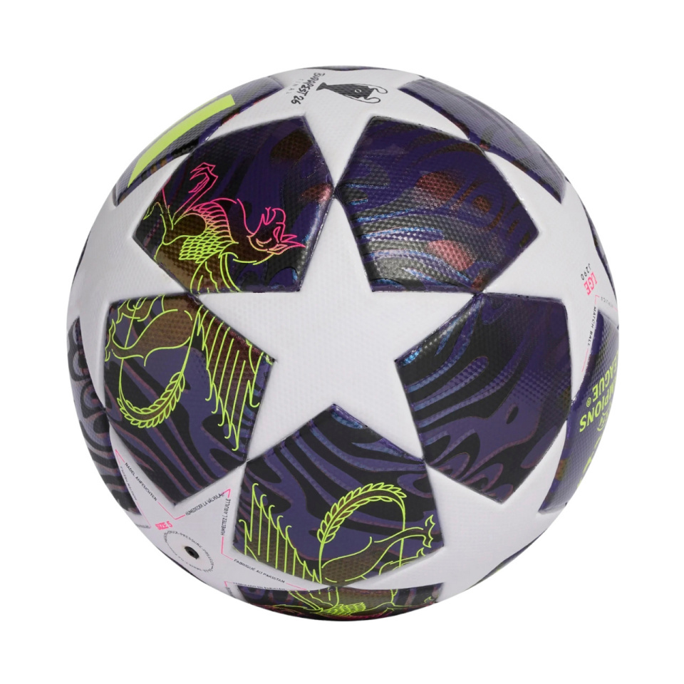 adidas UCL 25/26 Final League J290 Purple and White Football JX9097 5