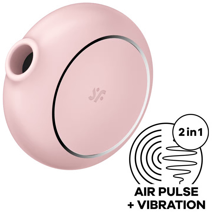 Satisfyer õhuimpulssvibraator Pro To Go 3, rose