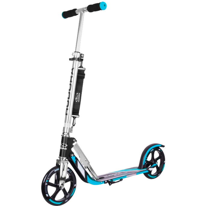 Hudora tõukeratas BigWheel 205 (must/sinine)