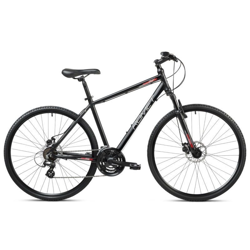 Romet Orkan 1 M 2023 28" 19" L, must-punane