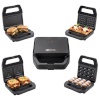 PROMIS röster 4 in 1 MELTO sandwich maker / sandwich, cookies, nuts, waffles, grill /