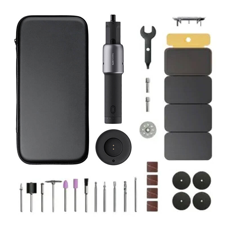 Hoto tööriistakomplekt Universal Rotary tool QWLDM001 35-in-1 (must)