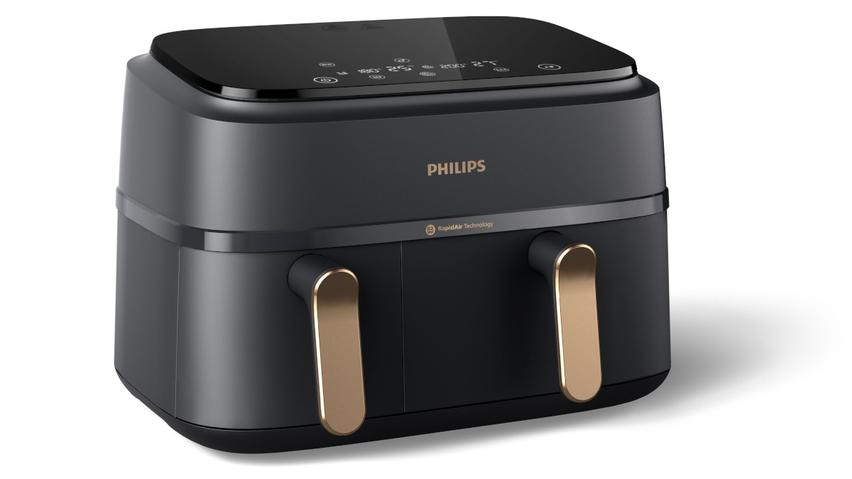 Philips kuumaõhufritüür NA352/00 Series 3000 Dual Basket Airfryer, must
