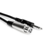 Hosa STX-105F ühenduskaabel tasakaalustatud XLR3F - 6,35 mm TRS, 1,5 m