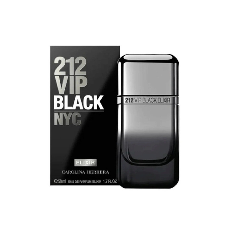 Carolina Herrera parfüüm 212 VIP Men Black Elixir 50ml, meestele