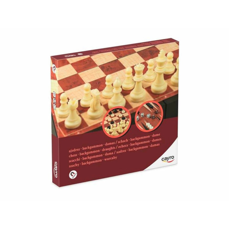 Cayro 3 lauamängu komplekt