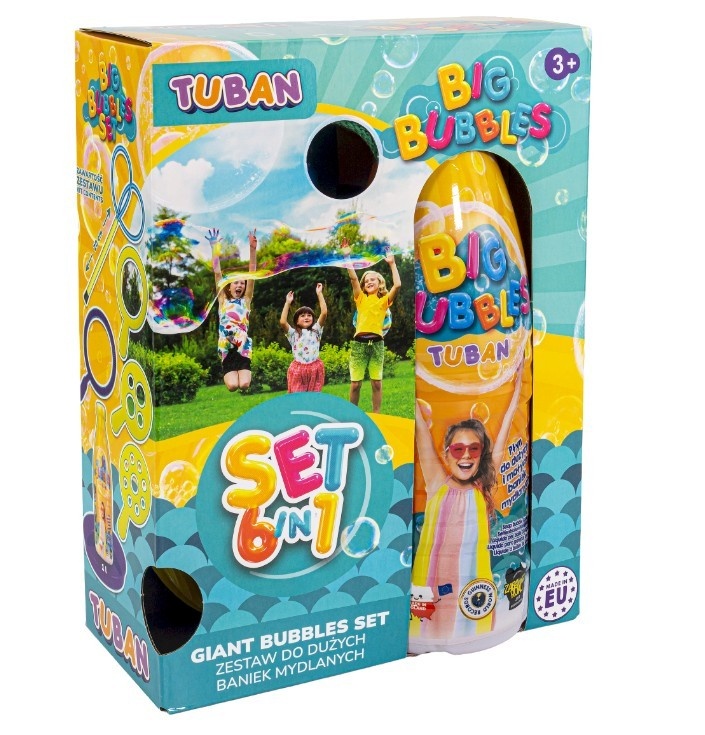 TUBAN Box set big bubbles 6 in 1