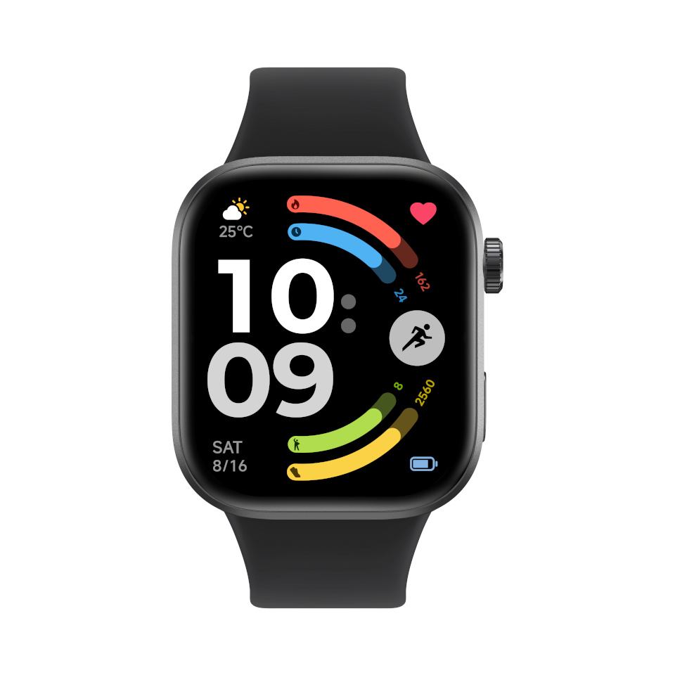 Xiaomi REDMI Watch 6 | Smart watch | GPS (satellite) | AMOLED | 2.07" | Waterproof | Obsidian must