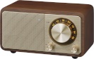 Sangea raadio WR-7 Plus FM-raadio Bluetooth pähklipuust