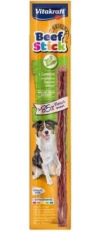Vitakraft maius koerale Beef Stick, Kabanaos with Vegetables, 12g