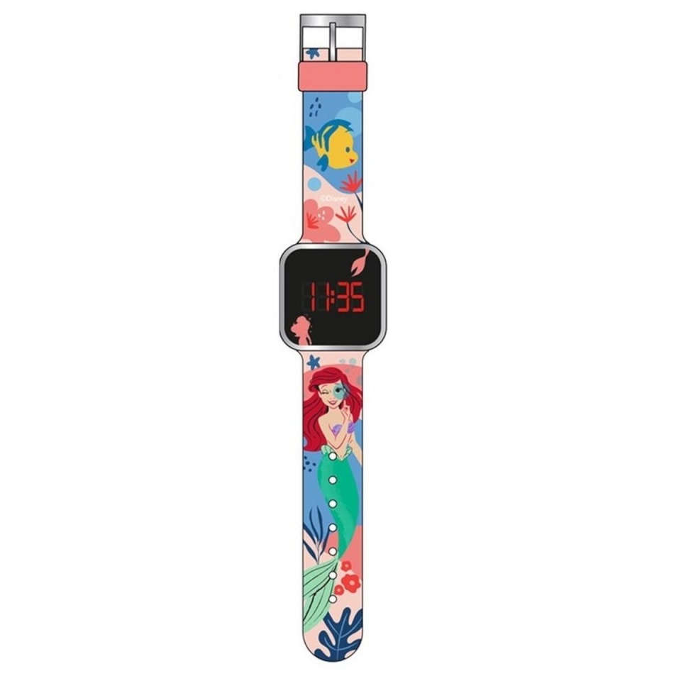 The Little Mermaid laste kell LITTLE MARMAID - LED WATCH Ø 33mm
