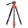 Foxfoto statiiv Fotopro X-Airfly Video Tripod - oranž