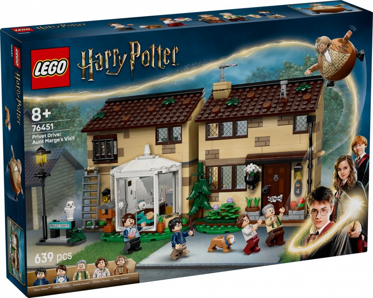 LEGO klotsid 76451 Harry Potter Ligusterweg: Tante Magdas Besuch