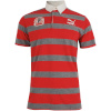 Puma T-särk meestele Polo punane-hall 558241 09 suurus M