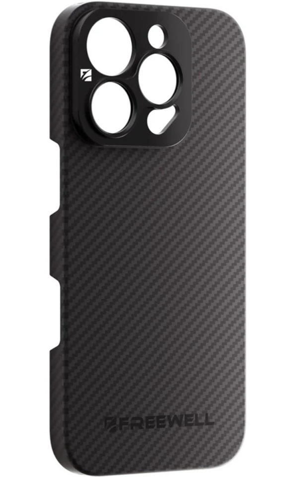 Freewell kaitsekest case for Iphone 16 Pro Max with 17mm mount