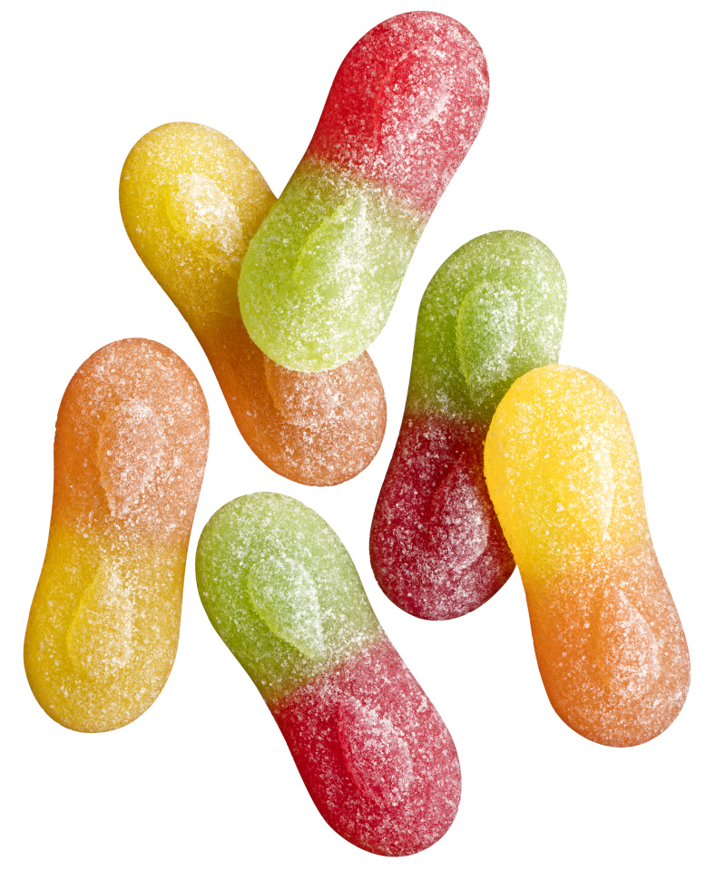 Fazer lahtised kommid Remix Acid Tongues Loose Candy, 2,2kg