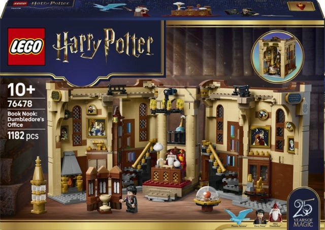 LEGO Harry Potter 76478 Raamatu Minimaailm: Dumbledore'i kabinet